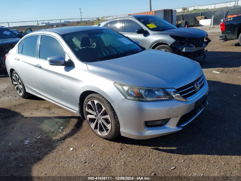 VIN 1HGCR2F57EA009184 2014 Honda Accord, Sport no.1