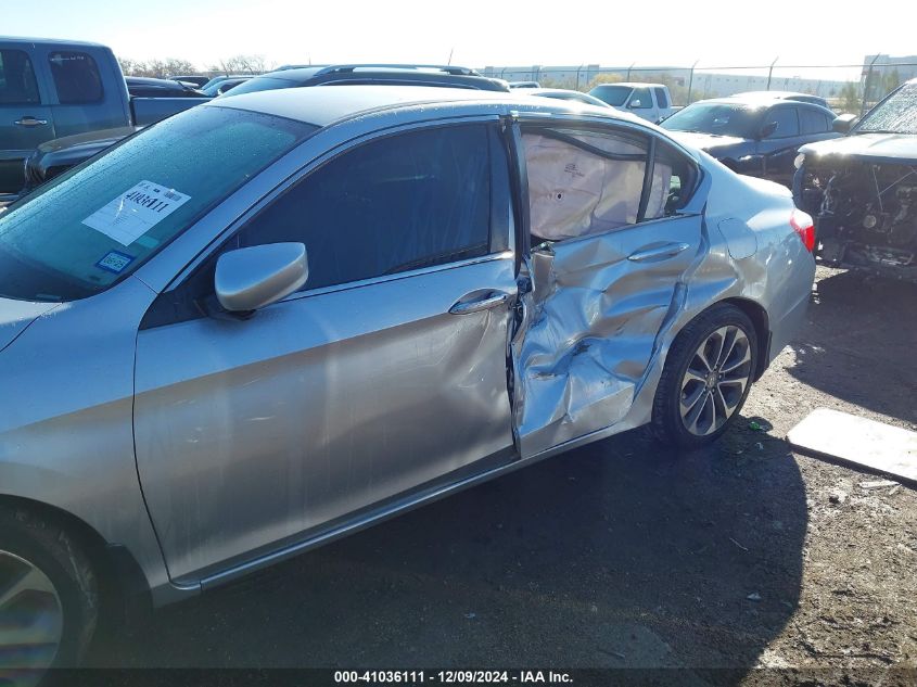 VIN 1HGCR2F57EA009184 2014 Honda Accord, Sport no.6