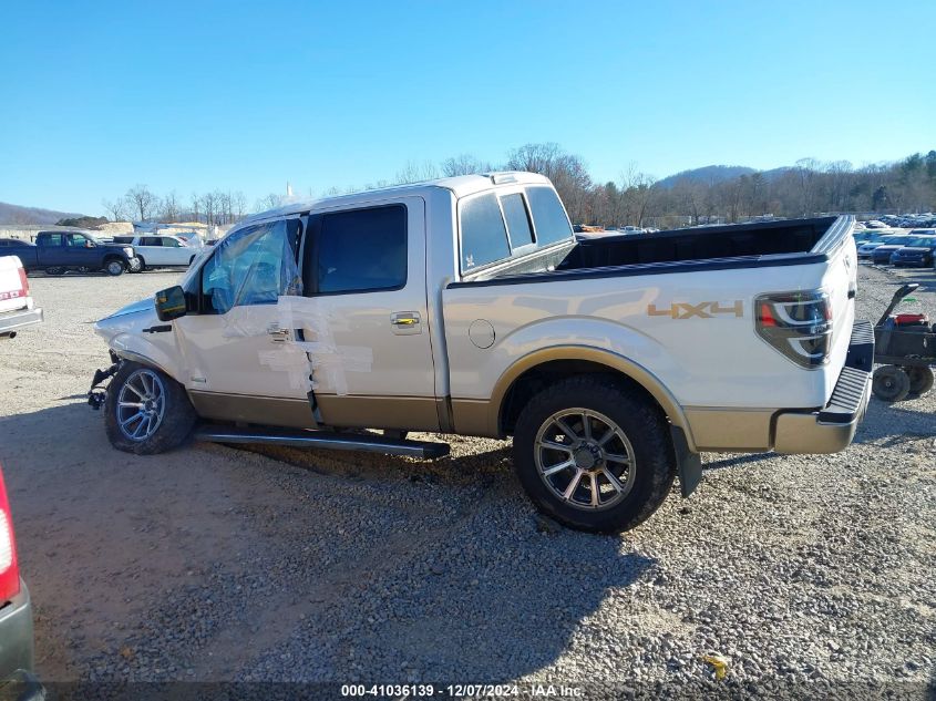 VIN 1FTFW1ET1EKD65171 2014 Ford F-150, Lariat no.14