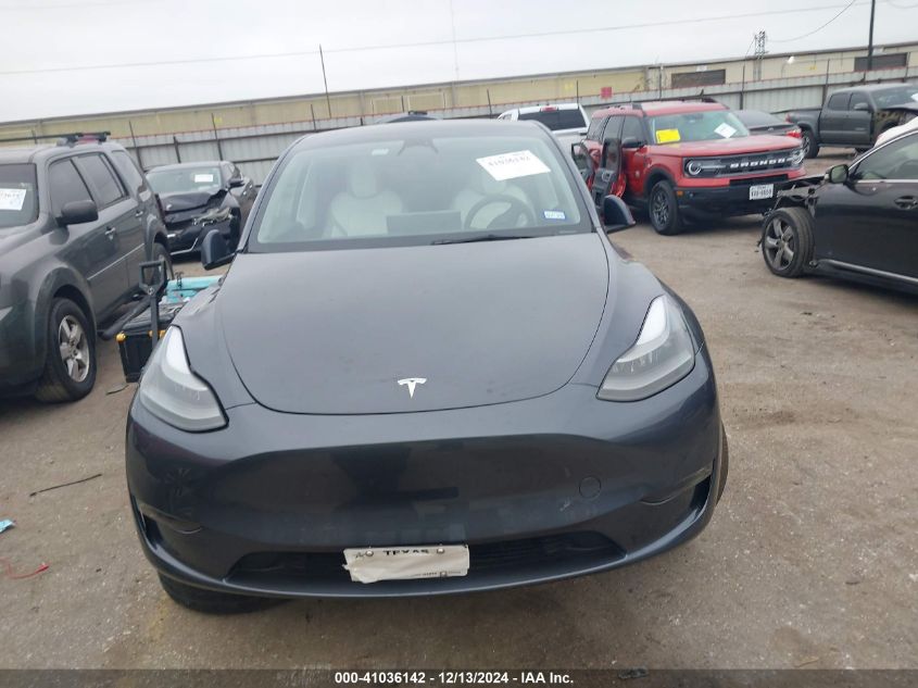 2023 Tesla Model Y Awd/Long Range Dual Motor All-Wheel Drive VIN: 7SAYGDEE2PF687541 Lot: 41036142