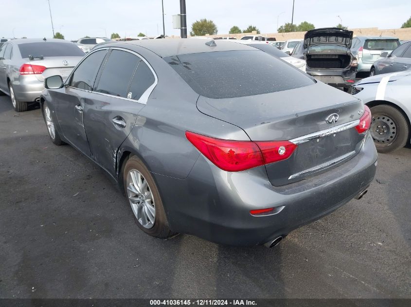 VIN JN1BV7AP7EM681226 2014 Infiniti Q50, Premium no.14