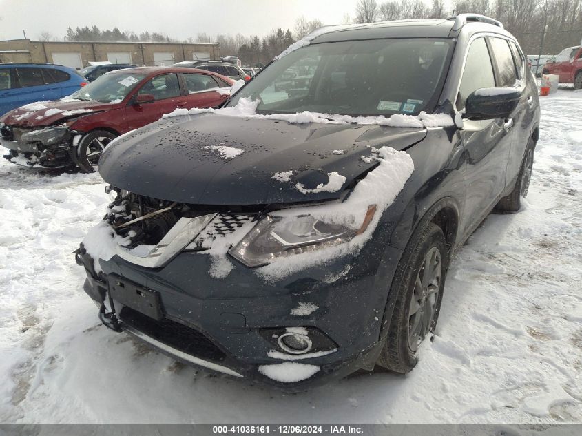 VIN 5N1AT2MV8GC807903 2016 Nissan Rogue, S/Sl/Sv no.2