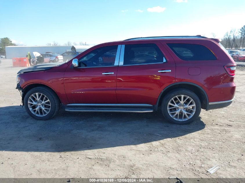 2014 Dodge Durango Citadel VIN: 1C4SDJET4EC305223 Lot: 41036169