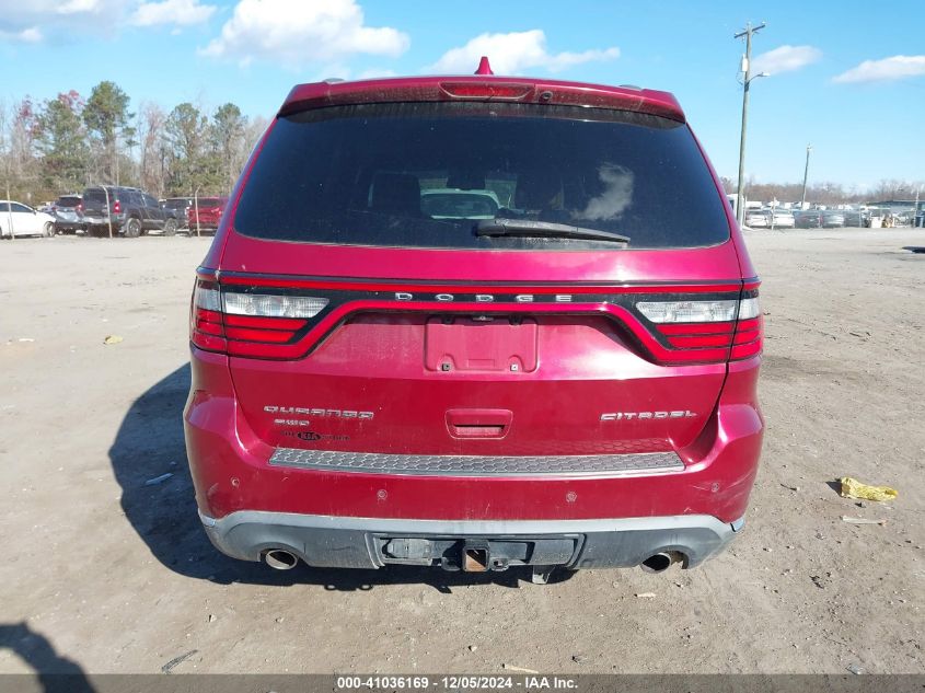 2014 Dodge Durango Citadel VIN: 1C4SDJET4EC305223 Lot: 41036169