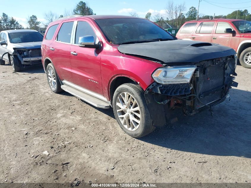 VIN 1C4SDJET4EC305223 2014 DODGE DURANGO no.1