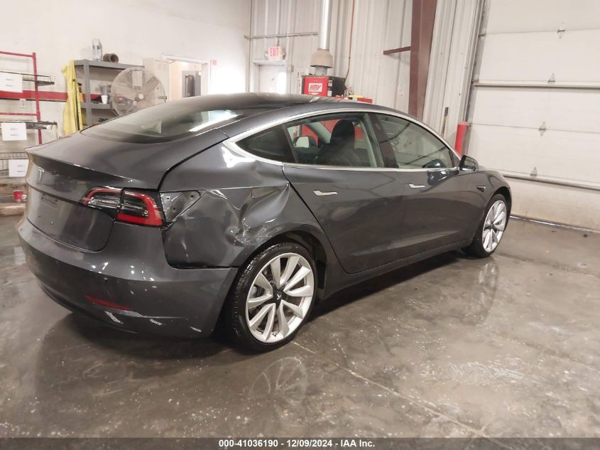 VIN 5YJ3E1EA2JF052853 2018 TESLA MODEL 3 no.4