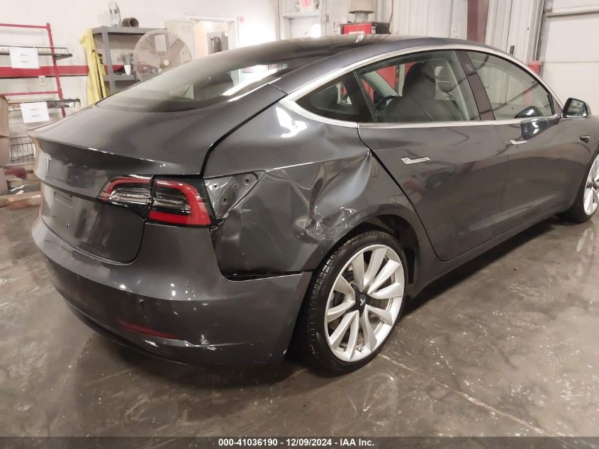 2018 Tesla Model 3 Long Range/Mid Range VIN: 5YJ3E1EA2JF052853 Lot: 41036190