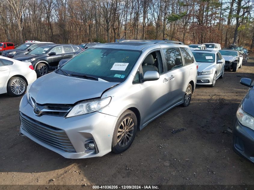 VIN 5TDYZ3DC2JS911153 2018 Toyota Sienna, Xle 8 Pas... no.2