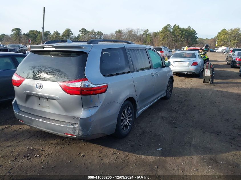 VIN 5TDYZ3DC2JS911153 2018 Toyota Sienna, Xle 8 Pas... no.4