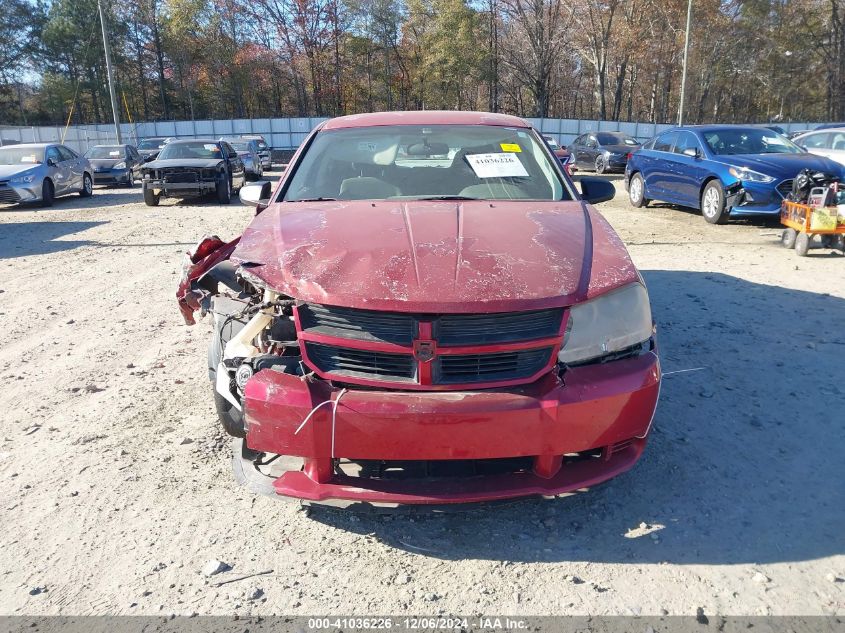 2008 Dodge Avenger Se VIN: 1B3LC46J98N190739 Lot: 41036226