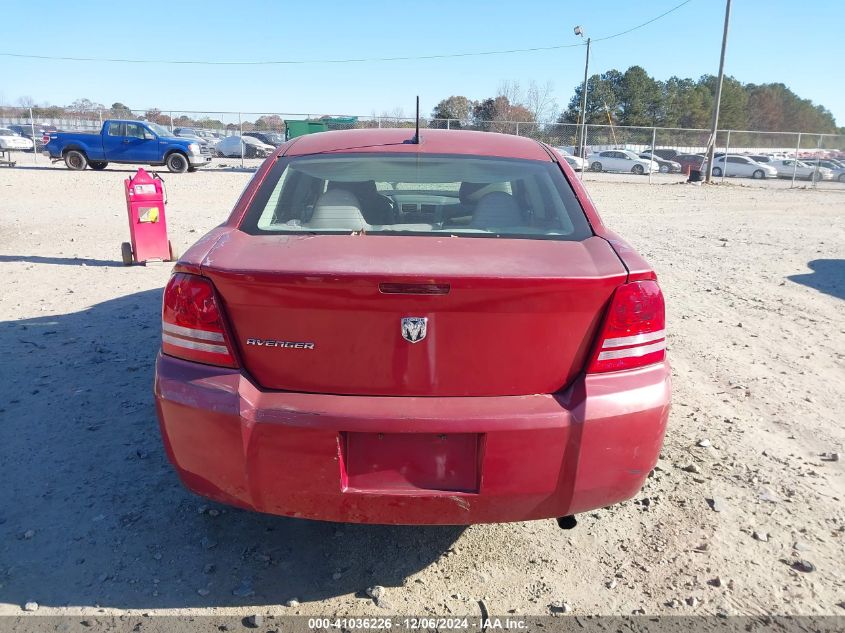 2008 Dodge Avenger Se VIN: 1B3LC46J98N190739 Lot: 41036226