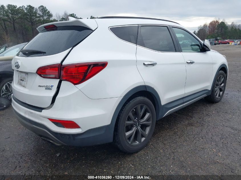 2017 HYUNDAI SANTA FE SPORT - 5XYZW4LA2HG482641