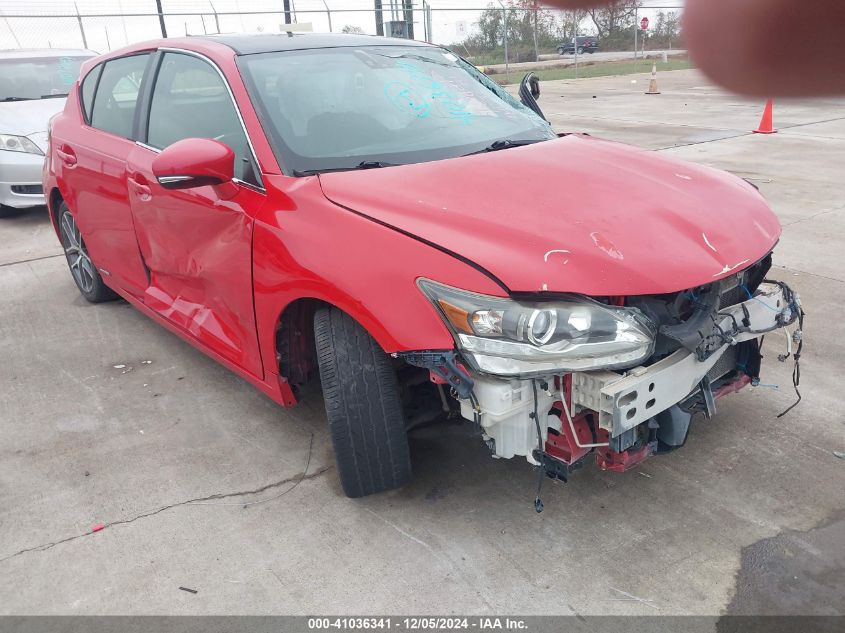 2014 LEXUS CT 200H