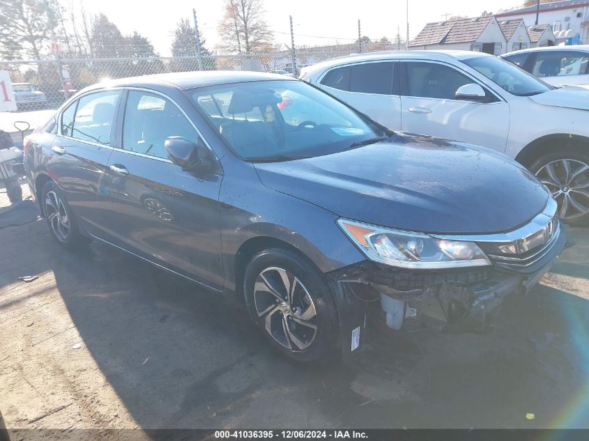 VIN 1HGCR2F34HA180249 2017 Honda Accord, LX no.1