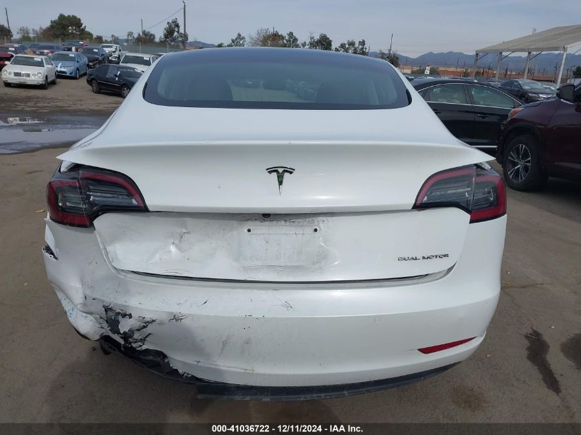 2019 Tesla Model 3 Long Range/Performance VIN: 5YJ3E1EB7KF510803 Lot: 41036722