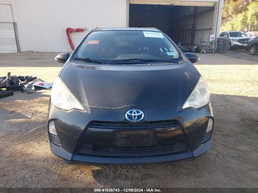 2014 Toyota Prius C Two VIN: JTDKDTB31E1569981 Lot: 41036743