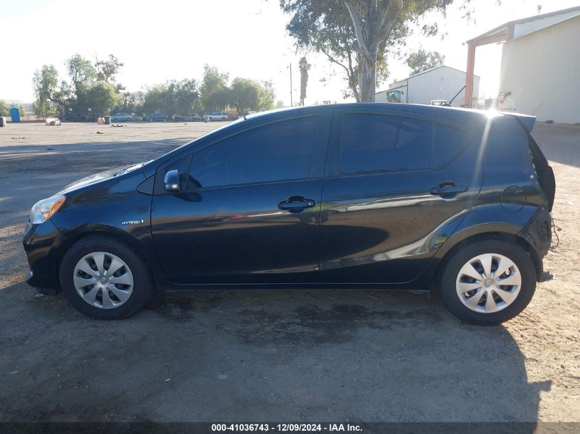 2014 Toyota Prius C Two VIN: JTDKDTB31E1569981 Lot: 41036743