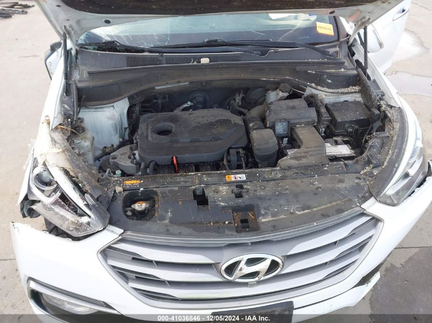 VIN 5XYZU3LB3HG451956 2017 HYUNDAI SANTA FE SPORT no.10