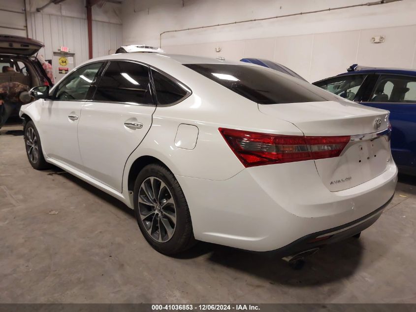 VIN 4T1BK1EB8GU195511 2016 Toyota Avalon, Xle no.3