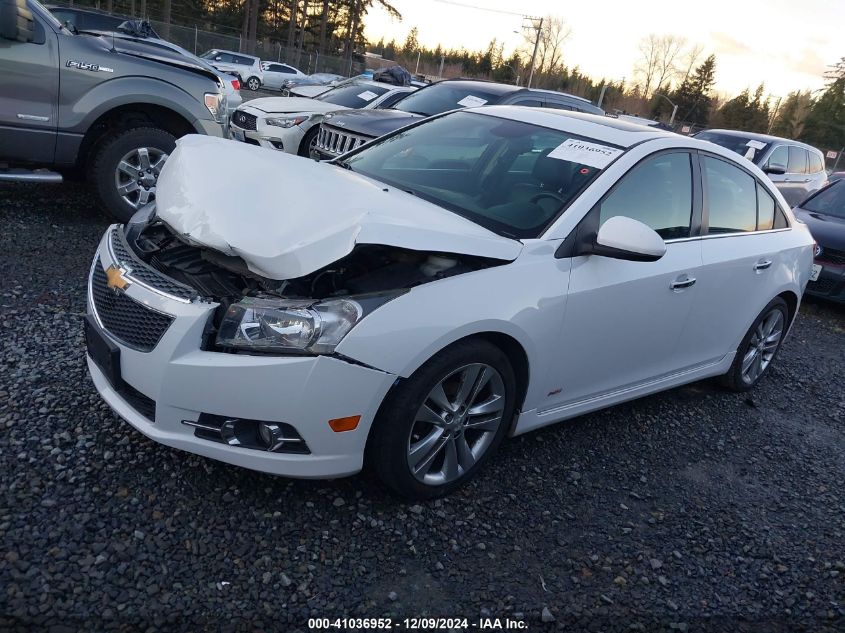 VIN 1G1PG5SB0D7304537 2013 Chevrolet Cruze, Ltz no.2