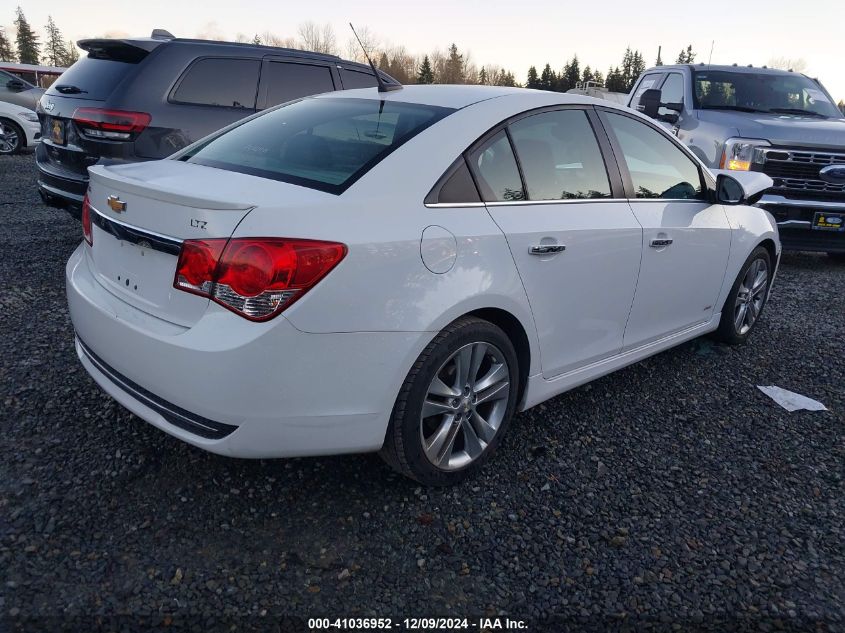 VIN 1G1PG5SB0D7304537 2013 Chevrolet Cruze, Ltz no.4