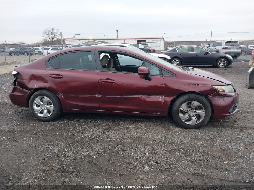 VIN 2HGFB2F50DH596989 2013 HONDA CIVIC no.13