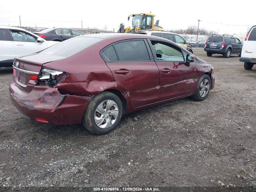 VIN 2HGFB2F50DH596989 2013 HONDA CIVIC no.4