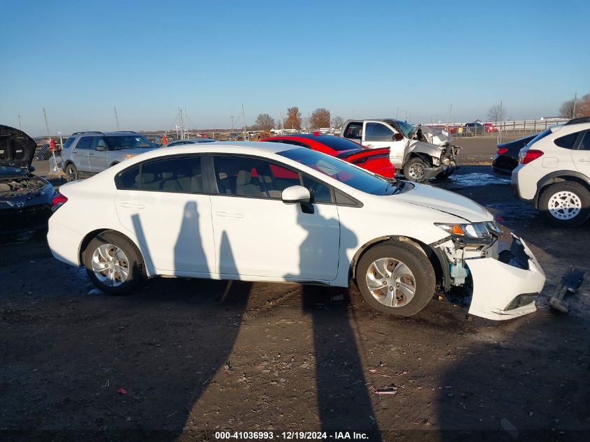 VIN 2HGFB2F53EH534911 2014 Honda Civic, LX no.13