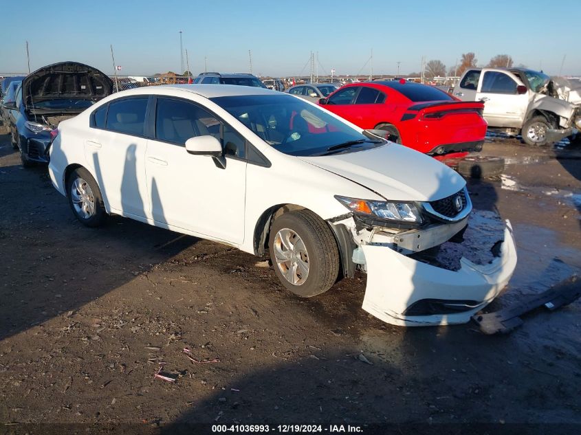 VIN 2HGFB2F53EH534911 2014 Honda Civic, LX no.1