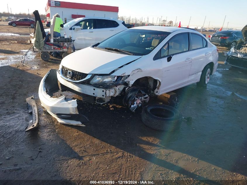 VIN 2HGFB2F53EH534911 2014 Honda Civic, LX no.2