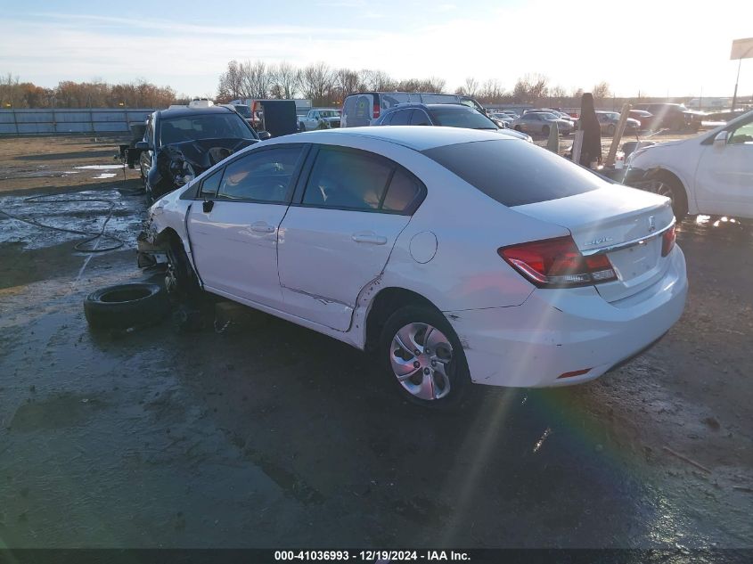 VIN 2HGFB2F53EH534911 2014 Honda Civic, LX no.3