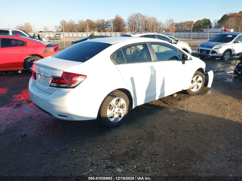 VIN 2HGFB2F53EH534911 2014 Honda Civic, LX no.4