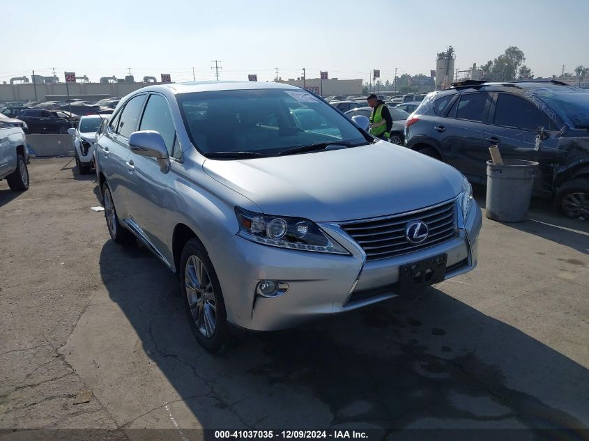 VIN JTJZB1BA1D2409659 2013 Lexus RX, 450H no.1