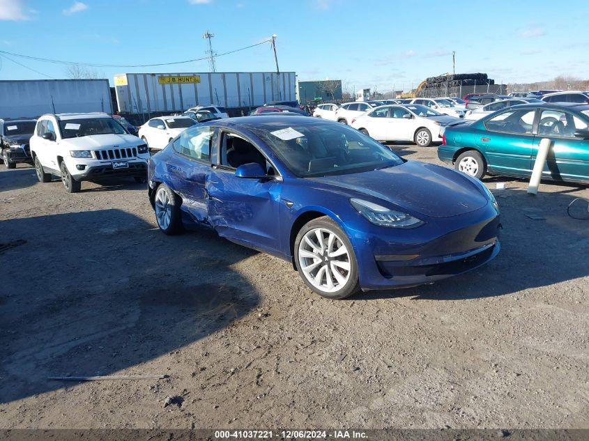 2018 Tesla Model 3 Long Range/Performance VIN: 5YJ3E1EB7JF121836 Lot: 41037221