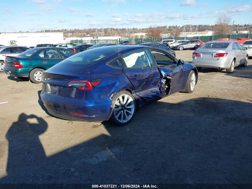 2018 Tesla Model 3 Long Range/Performance VIN: 5YJ3E1EB7JF121836 Lot: 41037221