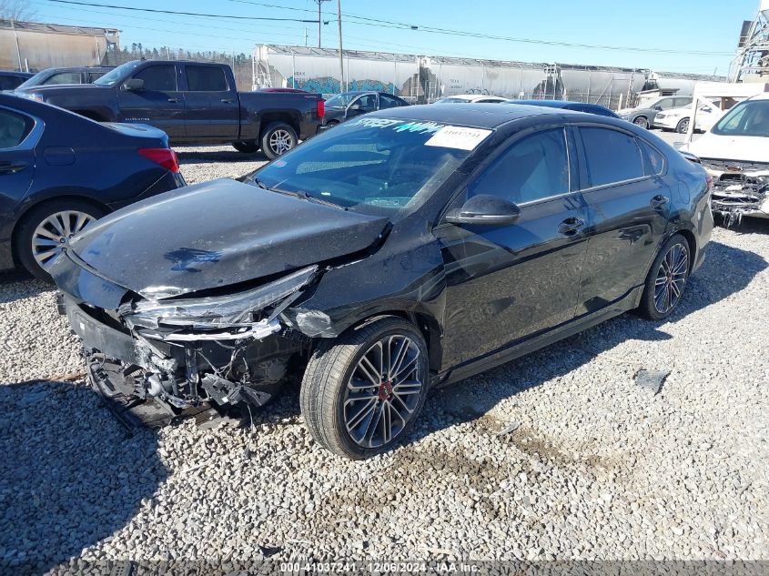 2022 Kia Forte Gt VIN: 3KPF44AC9NE434558 Lot: 41037241