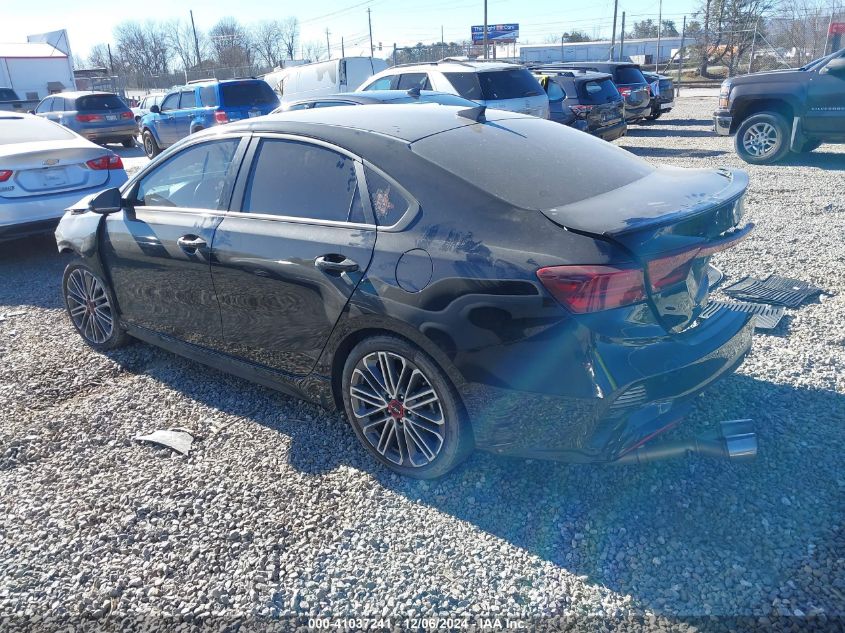 2022 Kia Forte Gt VIN: 3KPF44AC9NE434558 Lot: 41037241