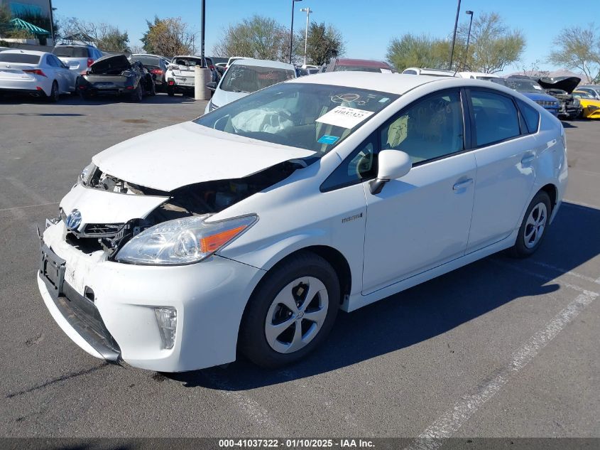 VIN JTDKN3DU9D5694317 2013 Toyota Prius, Three no.2