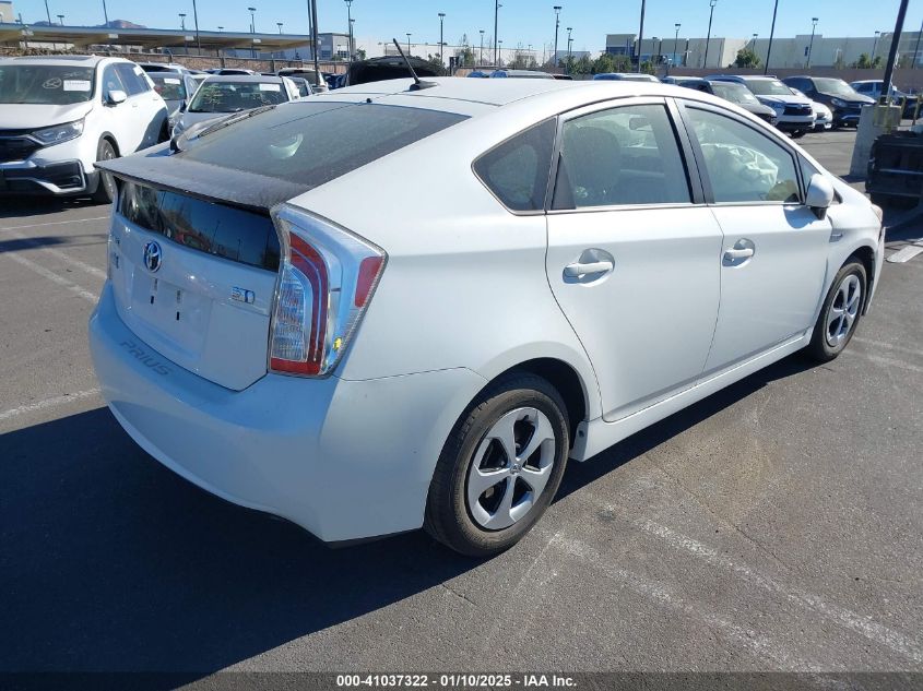 VIN JTDKN3DU9D5694317 2013 Toyota Prius, Three no.4