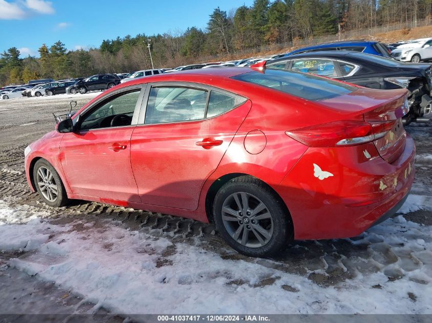 2018 Hyundai Elantra Sel VIN: 5NPD84LF2JH334598 Lot: 41037417