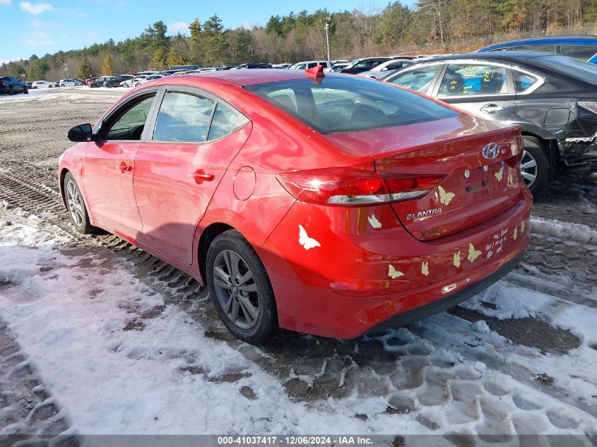 2018 Hyundai Elantra Sel VIN: 5NPD84LF2JH334598 Lot: 41037417