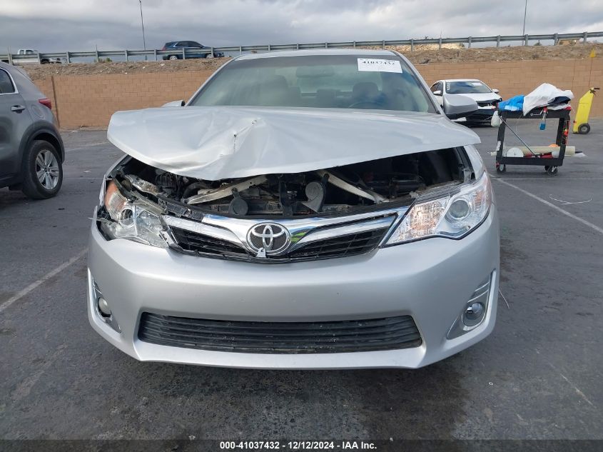 2012 Toyota Camry Xle VIN: 4T4BF1FKXCR160178 Lot: 41037432