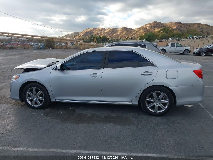 2012 Toyota Camry Xle VIN: 4T4BF1FKXCR160178 Lot: 41037432