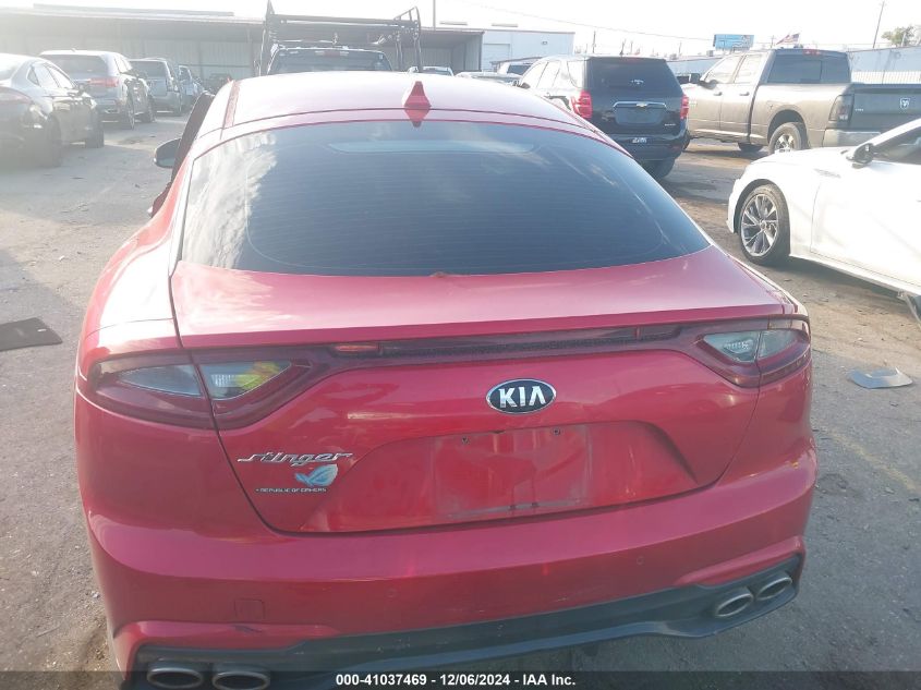 2019 Kia Stinger VIN: KNAE15LA4K6053270 Lot: 41037469