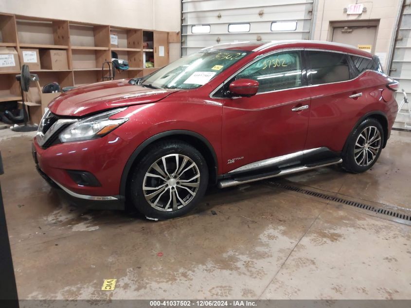 VIN 5N1AZ2MHXGN102985 2016 NISSAN MURANO no.2