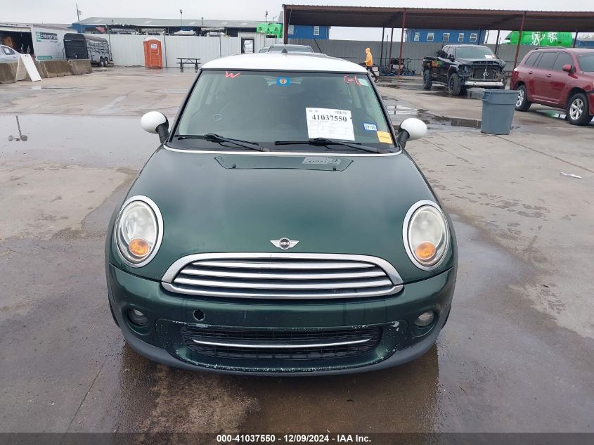 2012 Mini Cooper VIN: WMWSU3C58CT261625 Lot: 41037550