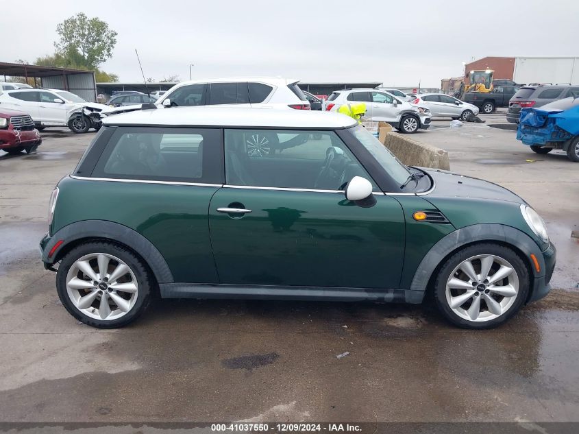 2012 Mini Cooper VIN: WMWSU3C58CT261625 Lot: 41037550