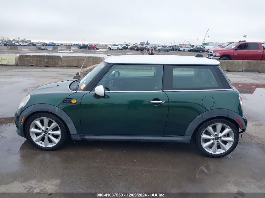 2012 Mini Cooper VIN: WMWSU3C58CT261625 Lot: 41037550