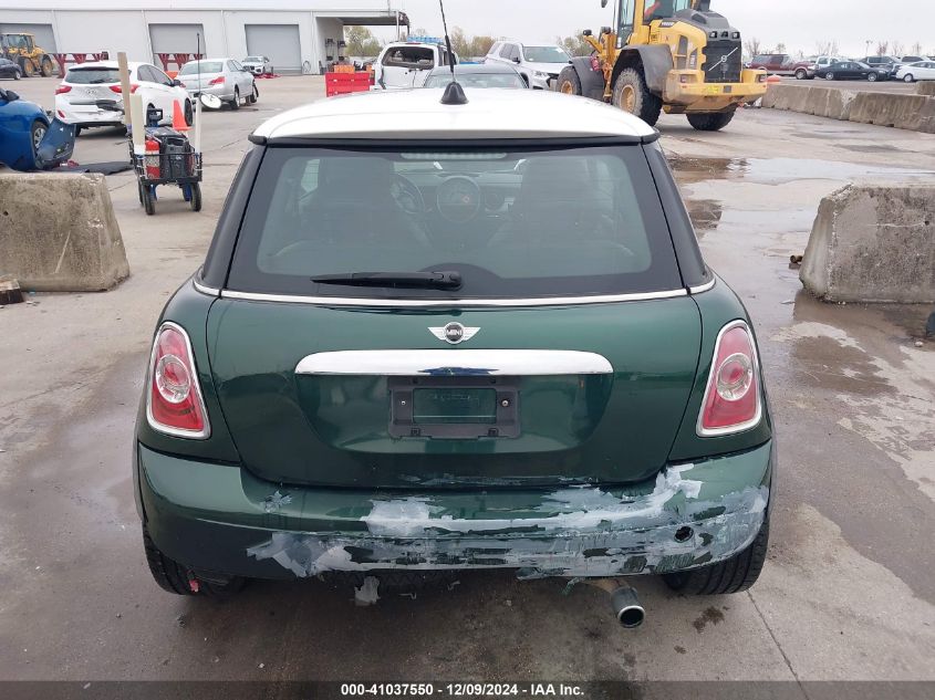 2012 Mini Cooper VIN: WMWSU3C58CT261625 Lot: 41037550