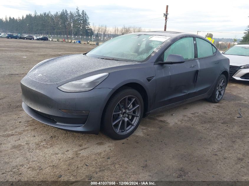 2023 Tesla Model 3 Rear-Wheel Drive VIN: 5YJ3E1EA3PF640379 Lot: 41037558